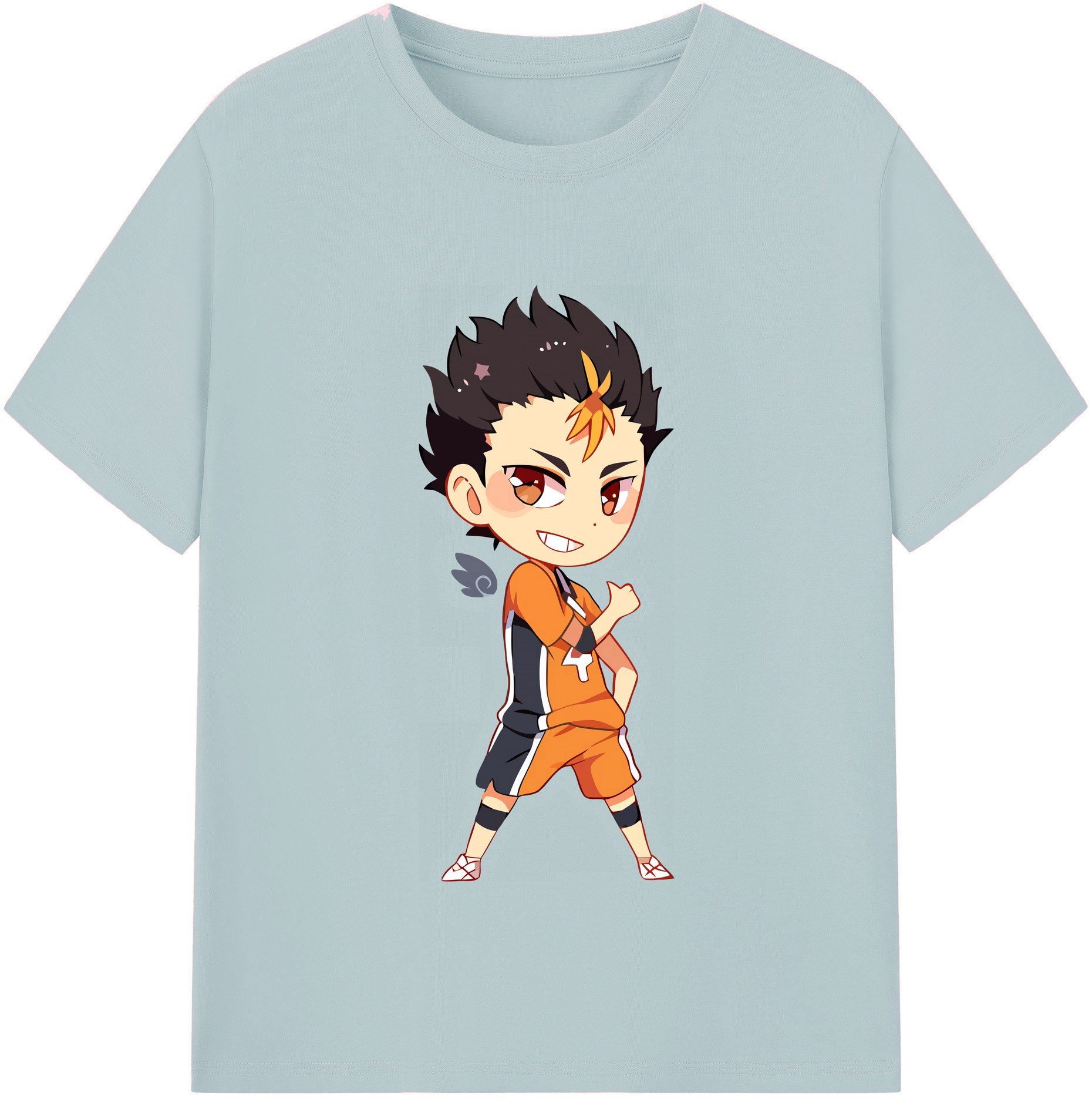 （画像用） ハイキュー!! Haikyu!! 綿100％半袖Tシャツ（フロントプリント）